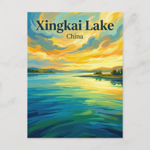 Carte Postale Lac Xingkai Chine