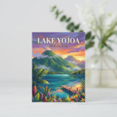 Carte Postale Lac Yojoa Honduras (Debout devant)