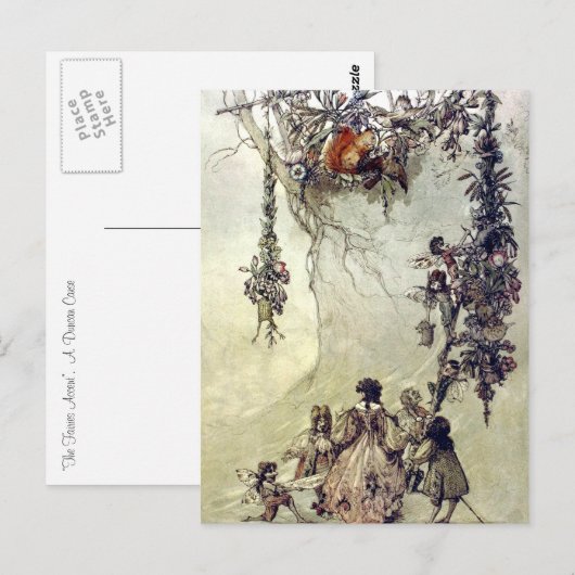 Carte Postale "L'accent des fées" (Devant / Derrière)