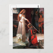 Carte Postale L'Accolade - Wheaten Terrier 1 (Devant / Derrière)