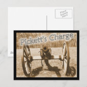 Carte Postale L'accusation de Pickett (Devant / Derrière)