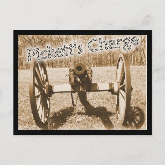 Carte Postale L'accusation de Pickett (Devant)