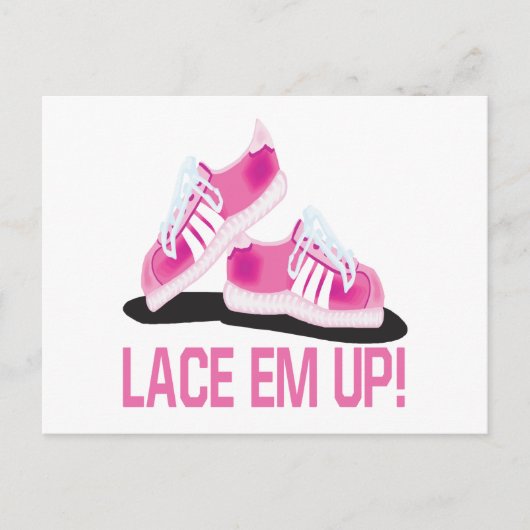 Carte Postale Lace Em Up (Devant)