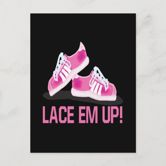 Carte Postale Lace Em Up (Devant)