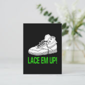 Carte Postale Lace Em Up (Debout devant)