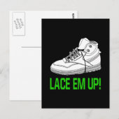 Carte Postale Lace Em Up (Devant / Derrière)