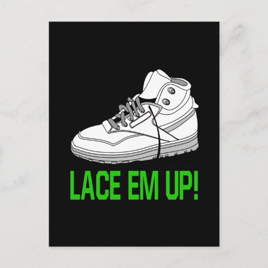 Carte Postale Lace Em Up (Devant)