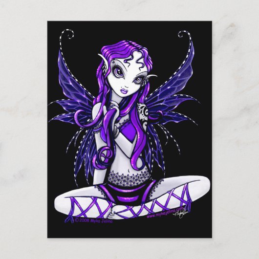 Carte postale Lacey Cute Fairy (Devant)