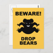 Carte Postale Lâchez les ours ! (Devant / Derrière)