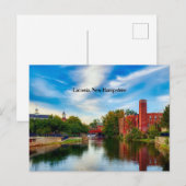 Carte Postale Laconia, New Hampshire (Devant / Derrière)