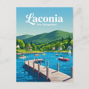 Carte Postale Laconia, New Hampshire