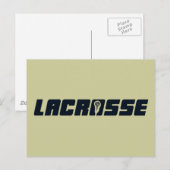 Carte Postale Lacrosse (Devant / Derrière)