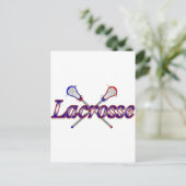 Carte Postale Lacrosse2 (Debout devant)