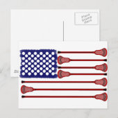 Carte Postale Lacrosse AmericasGame (Devant / Derrière)