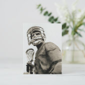 Carte Postale Lacrosse Goalkeeper (Debout devant)