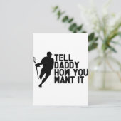 Carte Postale Lacrosse Lax Daddy (Debout devant)