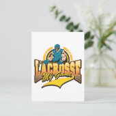 Carte Postale Lacrosse Mon Jeu (Debout devant)