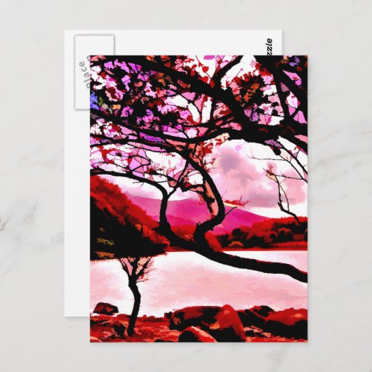 CARTE POSTALE LACS (Devant / Derrière)