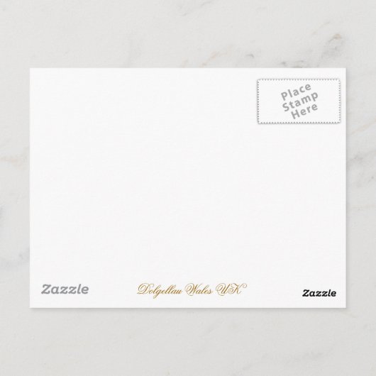 CARTE POSTALE LACS (Dos)