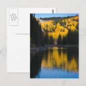 Carte Postale Lacs de Mesa en automne (Devant / Derrière)