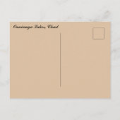 Carte Postale Lacs d'Ounianga au Tchad (Dos)