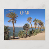 Carte Postale Lacs d'Ounianga au Tchad (Devant)