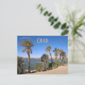 Carte Postale Lacs d'Ounianga au Tchad (Debout devant)