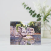 Carte postale Lacs et ruisseaux (Debout devant)