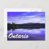 Carte Postale Lacs ontario (Devant / Derrière)