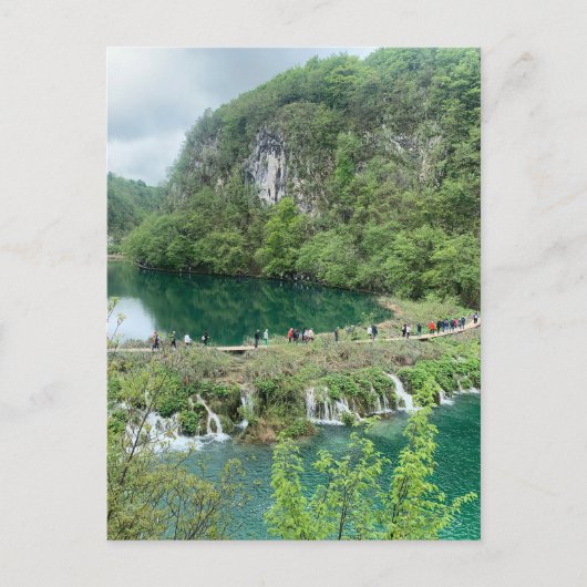 Carte Postale Lacs Plitvice (Devant)