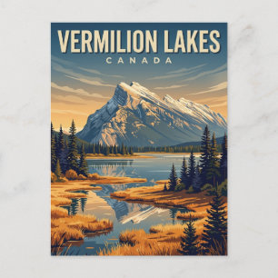 Carte Postale Lacs Vermilion Canada