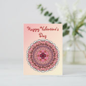 Carte postale Lacy Valentine's Day (Debout devant)