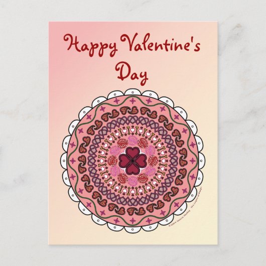 Carte postale Lacy Valentine's Day (Devant)