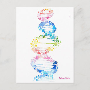 Carte Postale L'ADN, l'espion de la vie
