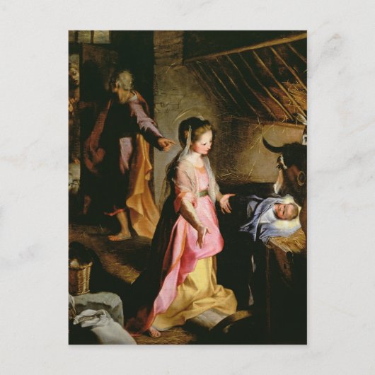 Carte Postale L'adoration de l'enfant, 1597 (Devant)