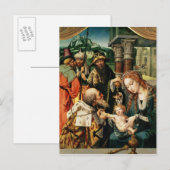 Carte Postale L'Adoration des Mages 2 (Devant / Derrière)