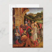 Carte Postale L'Adoration des Rois (Devant / Derrière)