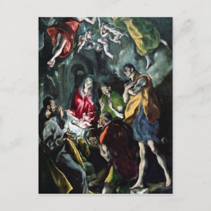 Carte Postale L'Adoration des Shepherds