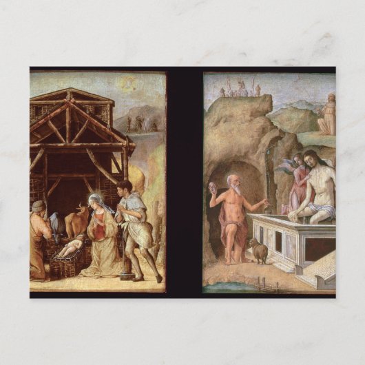 Carte Postale L'Adoration des Shepherds (Devant)
