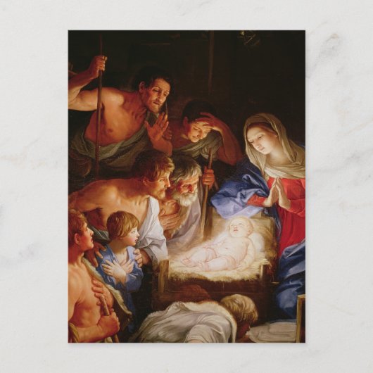 Carte Postale L'Adoration des Shepherds (Devant)