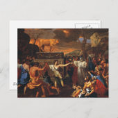 Carte Postale L'Adoration Du Calf D'Or (Devant / Derrière)
