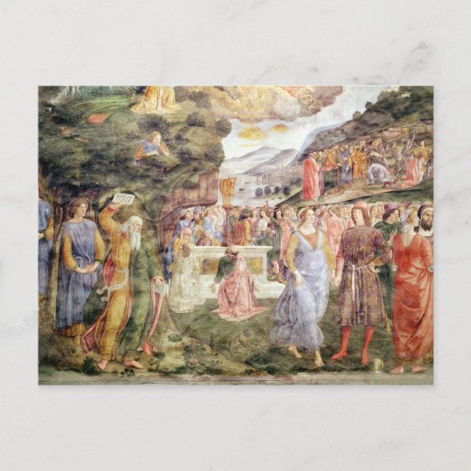 Carte Postale L'adoration du veau d'or (Devant)