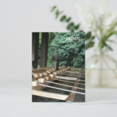 Carte Postale lads de bambou meiji (Debout devant)