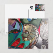 Carte Postale Lady A (Devant / Derrière)