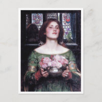 Lady and Roses, John William Waterhouse