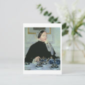 Carte Postale Lady at the Tea Table, 1885 (huile sur toile) (Debout devant)