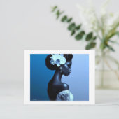 Carte postale Lady Blue (Debout devant)