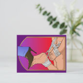 Carte postale Lady Boot (Debout devant)