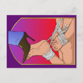 Carte postale Lady Boot (Devant)