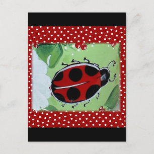 Carte Postale Lady Bug